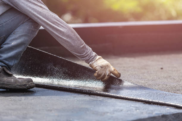 Professional Basement Waterproofing technician working in Montevideo, MN